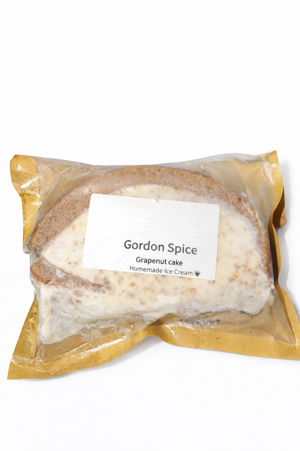 Grapnut Ice Cream Cake